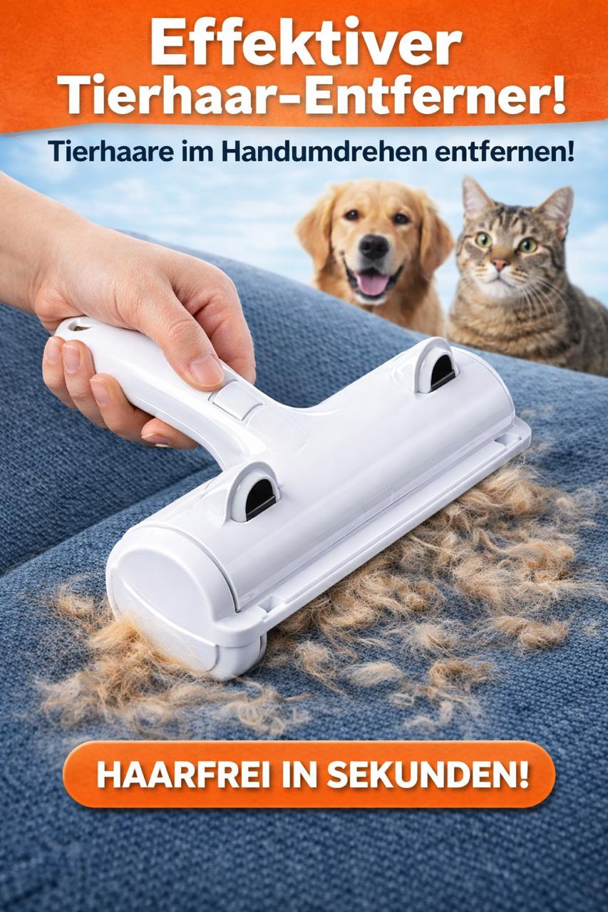 Tierhaar-Entferner Roller für Sofa, Möbel und Auto